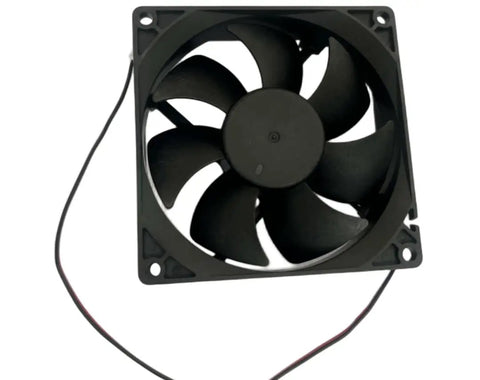 Top Notch 90Mm DC Cooling Fan For Wine Fridges And Backup Coolers Rock Solid 12 Volt 0 16 Amp Two Wire Axial Airflow Replacement Unit Working Smooth And Easy