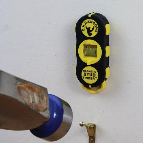 Badass Magnetic Stud Finder With Powerful Rare Earth Magnets For Finding Wood And Metal Studs In Thick Drywall No Batteries Required Nifty Diy Wall Locator Heavy Duty Tool For Home Repairs