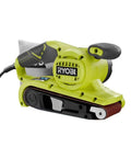3 By 18 Inch Compact Belt Sander Sporting A Gutsy 6 Amp Motor Built Like A Tank To Crush Heavy Duty Woodworking side view image.