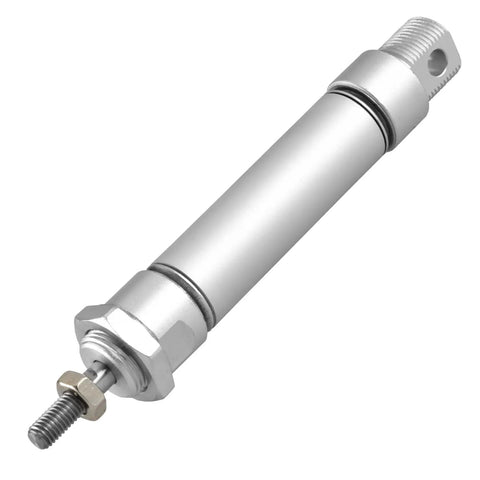 Slim Pneumatic Air Cylinder MAL 20-50 Built For Tight Spaces, 20mm Bore, 50mm Stroke, Double Acting, Aluminum Body