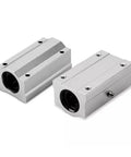 Heavy Duty SC20LUU Linear Bearing Block For 20mm Shaft Smooth Glide Ball Bearing Slider Bushing compatible with CNC Router and 3D Printer.