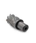 Oscarbide annular cutter, 1-1/16 in cutting diameter, 1 in depth, 3/4 in Weldon shank, side view