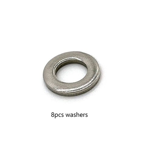 Heavy Duty 304 Stainless Steel Bed Frame Hardware Kit with 3 Inch Bolts Nylon Lock Nuts and Wrench washer