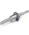 SFU2005 Ball Screw Kit With Single Nut 20mm Diameter 5mm Pitch Left Hand Thread End Machined 450mm Rail Built For Heavy Duty Precision CNC Linear Motion And DIY Builds close-up