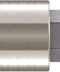 2 Inch Magnetic Bit Holder With Stainless Steel Sleeve And Strong Permanent Magnet, Fits One Quarter Inch DIN 3126 C6.3 And E6.3 Screwdriver Bits