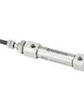 Compact Aluminum Pneumatic Air Cylinder CDJ2B10-10 Double Acting, 10mm Bore, 10mm Stroke, Single Rod Mini Actuator