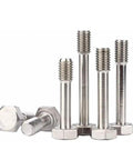 Built Tough Stainless Steel M6 X 40 Captive Panel Screws With Hex Nuts And Plain Washers for robust assembly.