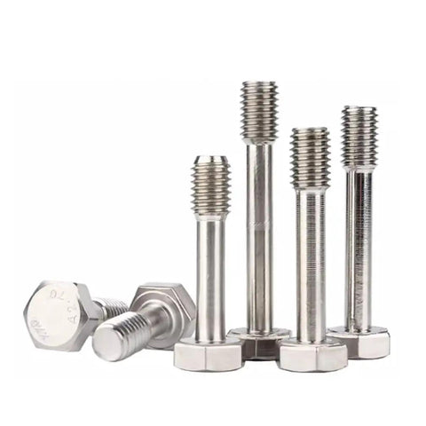 Built Tough Stainless Steel M6 X 40 Captive Panel Screws With Hex Nuts And Plain Washers for robust assembly.