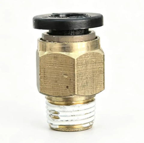 Dang Tough Drill Coupling Adapter Compatible With Dewalt DWE1622K Power Tool Precision Replacement Part close-up of bronze fitting design.