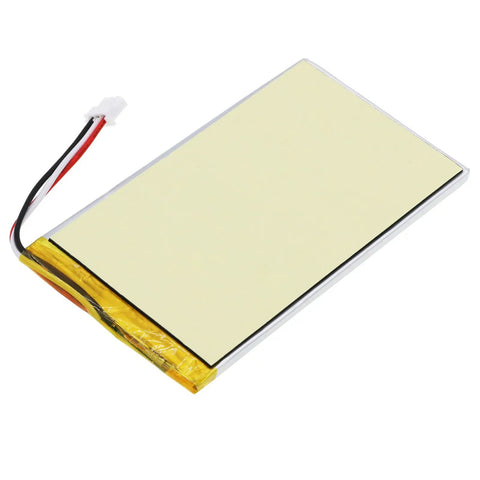 Replacement Battery For Swing Caddie SC300 Portable Golf Launch Monitor ET4968116PA, flat shape with wires visible