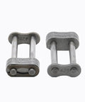 Rock Solid 20 Pack Double Rows Roller Chain Connectors For 06B-2 Through 20A-2, carbon steel links for bikes and scooters.