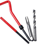 Heavy Duty 30 Piece Stainless Steel Thread Repair Kit M6x1.0 For Auto Repair Includes Thread Inserts Drill Bit Tap Installation Tool