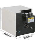 High-Speed Automatic Wire Twisting Machine For Quick Cable Cutting Stripping And Peeling, compact design, dimensions 310x210x320mm.