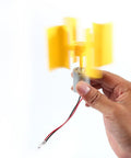 DIY Wind Turbine Generator Kit With 360 Degree Rotatable Blades And DC Motor For Science Education Teaching Tool in hand