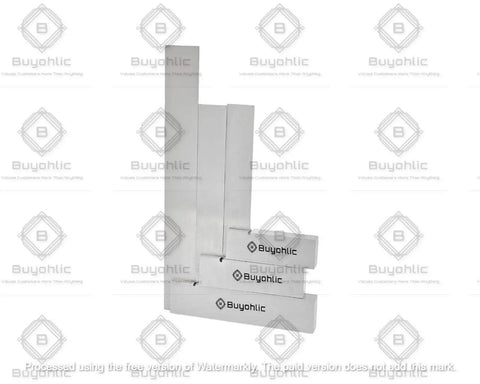 Machinist Try Square Set Of Four Sizes For Woodworking And Metalworking DIY Right Angle Measuring Tool
