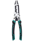 Heavy Duty 10 In 1 Electrician Pliers With Premium Carbon Steel Jaw And Cozy Tpr Grip Handle, multipurpose tool for wire stripping.