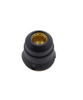 Black and gold plasma cutter gas diffuser for Premium 24 Piece Plasma Cutter Consumables Kit For IPT60 And PT60 Torch.