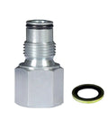 Heavy Duty Hydraulic Control Valve Accessory For Log Splitter N Port Power Beyond Adapter G1/2 Inch Thread Steel Build