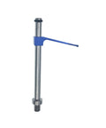 Tension Clamp For Coordinate Measuring, 1/4-20 UNF Thread, 33 Mm Clamp, 78 Mm Post Length, Stainless Steel Post, Aluminum Alloy Clamp
