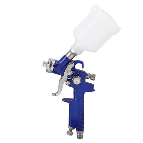 Level Up Your Garage Projects With This Heavy Duty Gravity Feed Hvp Paint Sprayer Featuring A 1.0mm Brass Tip Adjustable Air Spray Gun.