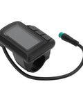 EN06 LCD Display Panel For Electric Bikes With USB Power Real Time Speed And Battery Readout Waterproof Connector on handlebar mount