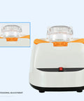 Pro Level Glasses Frame Warmer With Knockout Fast Ceramic Core showing front panel and clear cover, designed for optical frame adjustments.