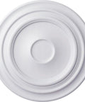 Ceiling Medallion With 32 5/8 Inch Diameter And 1 1/2 Inch Projection, Fits Canopies Up To 7 7/8 Inches, Lightweight For Quick Easy Install