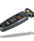 Air Checker Digital Tire Pressure Gauge For Presta And Schrader With Backlit Display Bar And PSI Readouts Quick Release Bleed Valve Compact Bike Tool On The Go, black plastic
