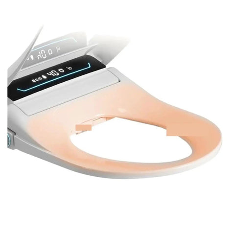 Slick Smart Bidet Toilet Seat Featuring Insanely Quiet Soft Close Seats Dead Simple Quick Release And Heated Gentle Wash For Top Shelf Bathroom Refresh control panel and heated seat.