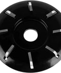 Heavy Duty Wood Turbo Carving Disc Curve Eight Tooth Angle Grinder Blade 103 Mm with tungsten carbide teeth for smooth cuts.