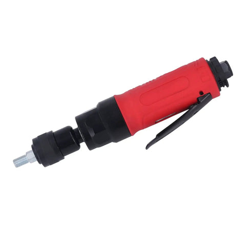 Pneumatic Air Die Grinder 4000 RPM Zinc Alloy Heavy Hitter with 1/4in inlet and 3/8in collet, showing red and black design.