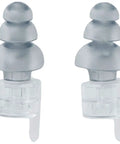 High Fidelity Ear Plugs For Concerts And Musicians with Universal Fit, showing standard 3-flange grey tips.