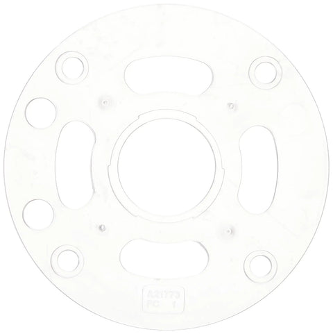 Round Sub Base For Compact Routers Easy Fit Round Base Plate With Smooth Glide Heavy Duty Build Perfect Accessory For Precision Routing On Small Routers Durable And Lightweight Model DNP613