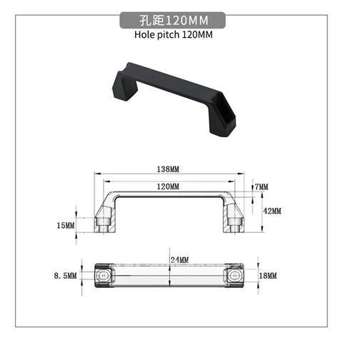 Heavy Duty Plastic Drawer Handle With Smooth Grip For Cabinets Drawers Toolbox And Storage Gear Featuring A Perfect 90Mm Hole Pitch For No Sweat Install That Delivers Solid Reliability And Bang For Your Buck