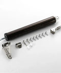 Adjustable Door Closer With Buffer Stop And Soft Close No Nonsense Auto Lock For Quiet Door Operation Left Or Right Handed Wood Or Metal Doors 35kg Capacity Black Finish Easy Install For Residential And Commercial Use components and hardware