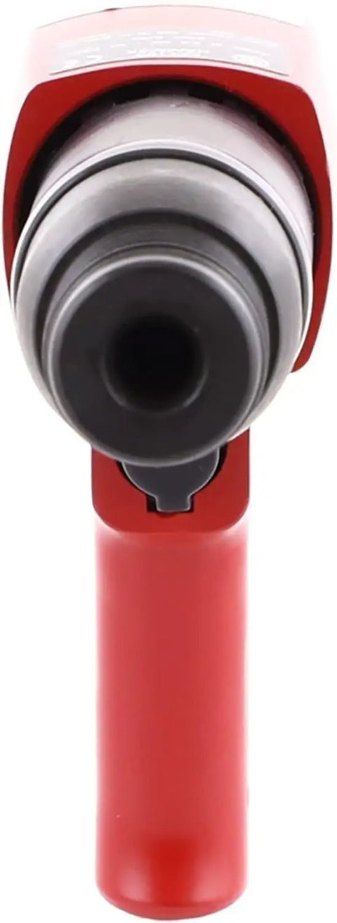 Front view of Heavy Duty Air Hammer For Construction And Welding, Pistol Grip Pneumatic Tool With 2300 BPM, 0.401 Inch Shank