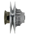 Premium Secondary Drive Clutch Assembly 420280173 side view showing gray metal and plastic parts, designed for 2002-2005 Arctic Cat snowmobiles.
