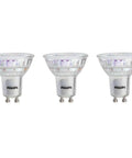 LED GU10 Dimmable Spotlight Bulbs Pack Of 3 Bright White 50 Watt Equivalent Energy Star Certified Title 20 Compliant