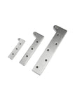 Three sizes of Stainless Steel Rotating Invisible Door Pivot Hinge for Internal Doors and Screens, Adjustable Up Down Latch Catches