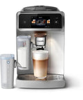 Super Automatic Espresso Maker With Smooth LatteGo Pro Milk Frother Brewextract Grind Boost For Heavy Bean Kick with latte