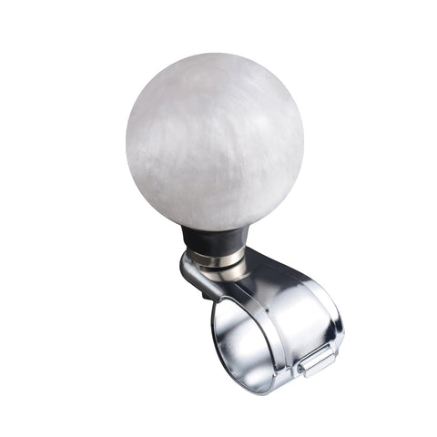 Steering Wheel Spinner Knob Power Booster For Easy One Hand Drive Suicide Knob Grip With Billiards Ball Style Handle Smooth Turn Helper
