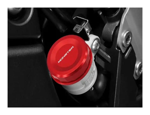 Premium Motorcycle Fluid Cap Tank Cover And Brake Fluid Reservoir Cap Easy Install Protective Tank Cap For Monster 821 696 796 1100 1200 1200S