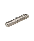 Titan Plus Ultra-Compact Variable-Output LED Keychain Light With 300, 75, And 15 Lumen Modes, silver matte finish, side view