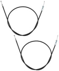 Throttle Cable Replacement Kit For MC43 Earthquake Tillers Trimmers And Weeders Twin Seismic Accelerator Cables 2 Piece Set