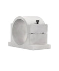 125mm Spindle Motor Clamp Mount Bracket Aluminum CNC Clamp For Precise Machining, Heavy Duty Spindle Mount Fits 100mm And 125mm Tooling, Rock Solid Locking Clamp For Milling And Lathe, silver aluminum clamp bracket
