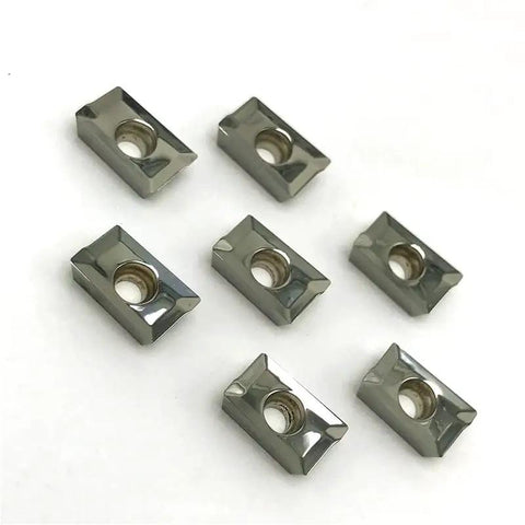 Pro Grade APKT Series Milling Turning Tool Insert Kit With APKT1003 MA H01 Angles For Copper And Aluminum Turning, Tungsten Carbide Inserts