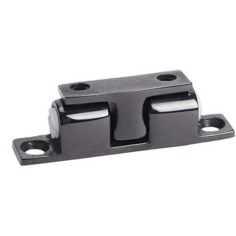 Double Ball Tension Roller Catch For Cabinet Doors Stainless Steel Adjustable Tightness Latch, side view of rustproof latch