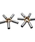 PVK-2B-505 Piston Tile For Pump Systems, Pro Grade Spare Parts Kit For Piston Pumps, One Color Finish, Easy Install, Heavy Duty Replacement Tile For DIY Repairs And Professional Pump Setups, stainless steel and brass parts shown