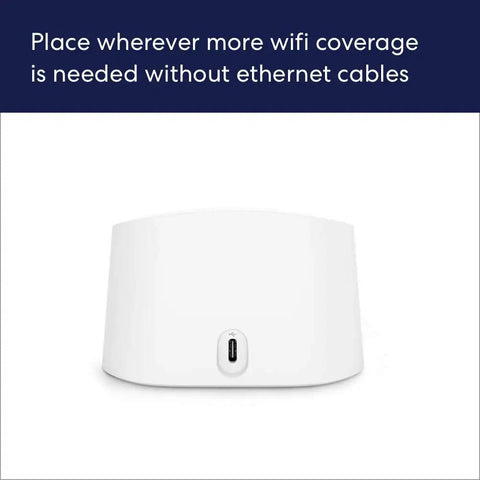 WiFi Mesh Extender For Eero 6 To Extend Coverage Up To 1500 Sq Ft With WiFi 6 Speeds Requires Existing Eero Network Not A Standalone Router
