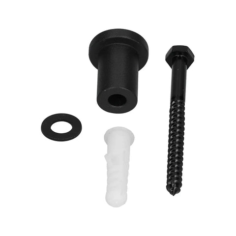 Barn Door Track Connector Spacer Kit For Smooth Sliding Doors, Carbon Steel Hardware Spacer, 1.4 x 1.2 Inch Wall To Track Connector